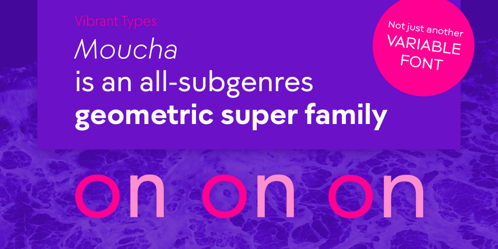 Moucha – Artwork – Variable Font Moucha
